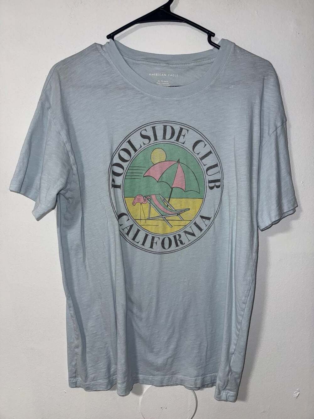 American Eagle Outfitters Poolside Club California Graphic T-Shirt
